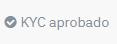 Estado KYC aprobado